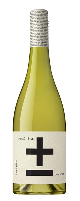 Plus & Minus 0% Pinot Grigio 750ml