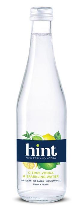 Hint Citrus Vodka & Sparkling Water 250ml